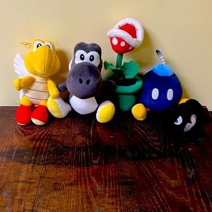 Mario plushies